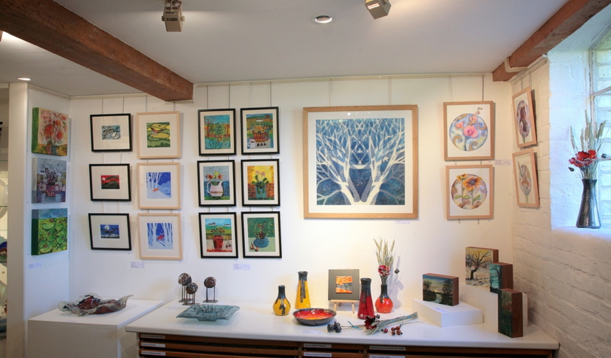 A corner of The Gallery