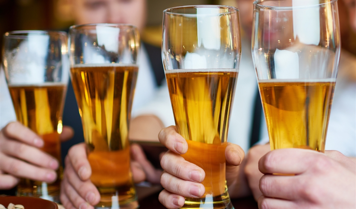 Pints of beer