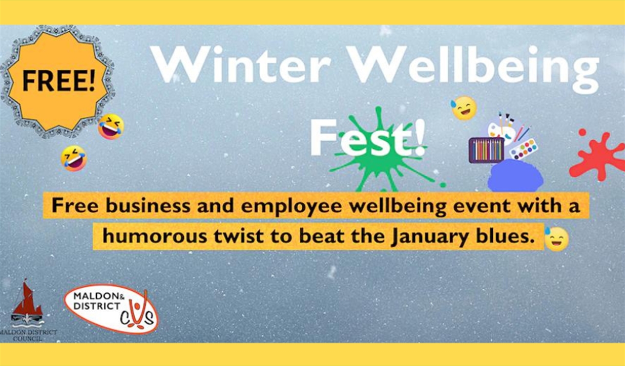 Winter Wellbeing fest poster