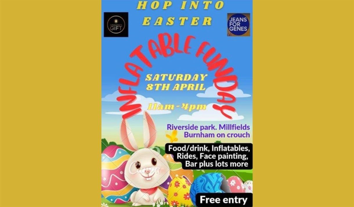 Poster for inflatable fun day