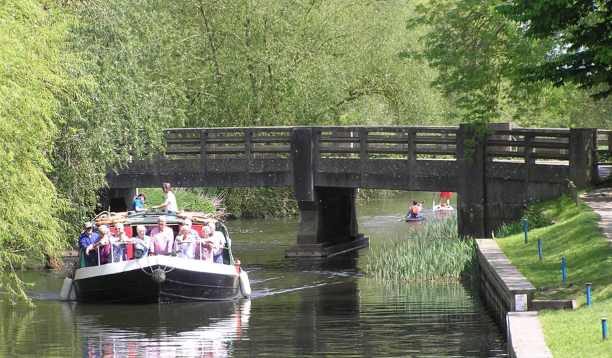 Boat trip aboard the Victoria along the Chelmer & Blackwater Navigation