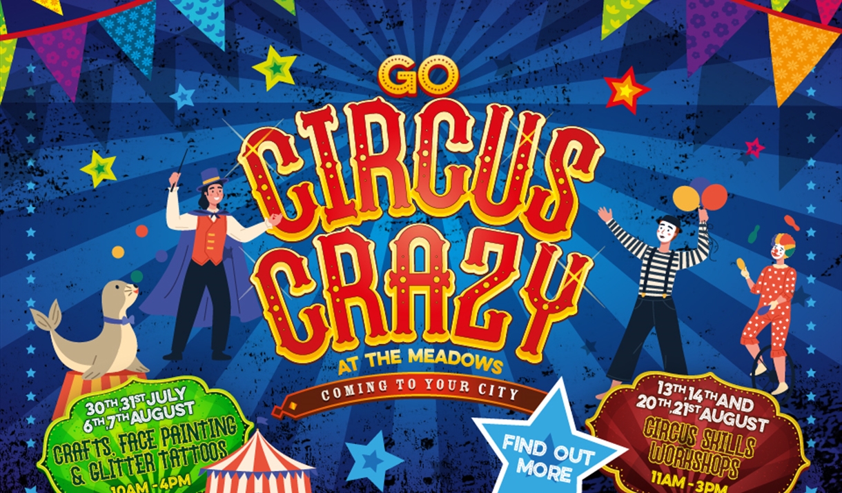 Go Circus Crazy at The Meadows - Arts & Crafts Event in Chelmsford ...