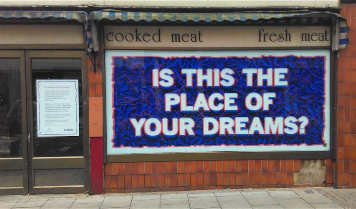 Mark Titchner Art Installation