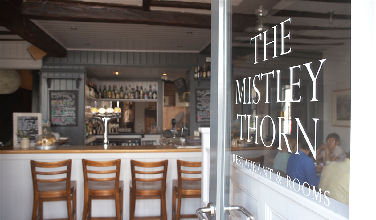 The Mistley Thorn Restaurant and Hotel in Tendring, Essex