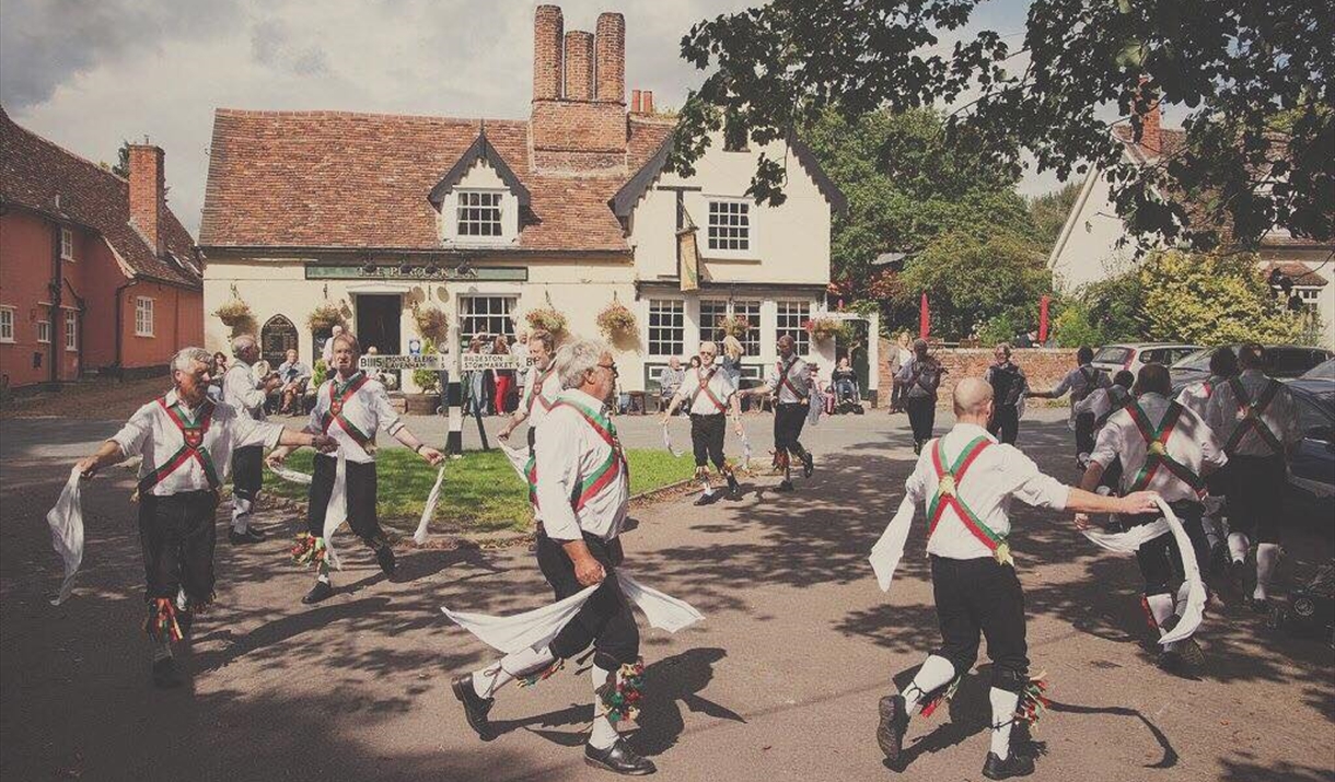 Morris Men dancing