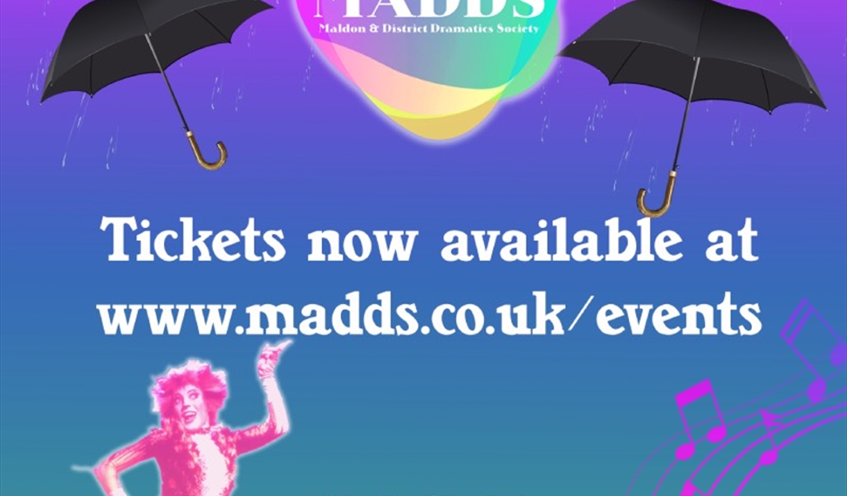 Musical MADDSness, Get your tickets at Madds.co.uk