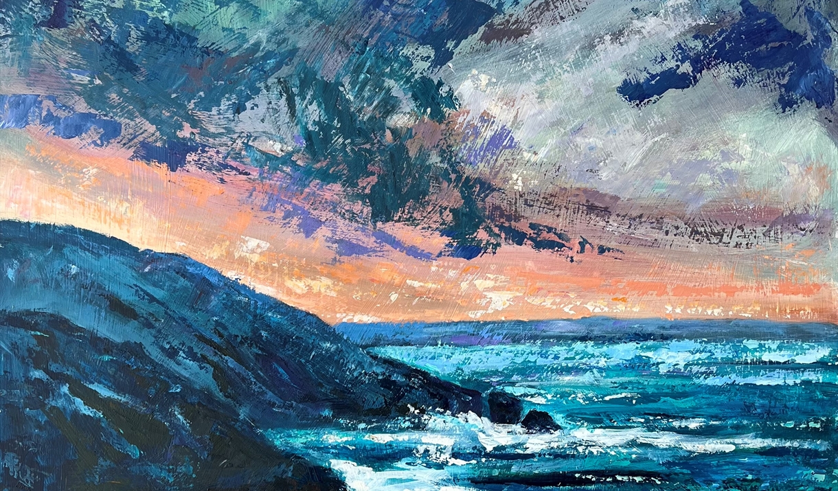 Seascape painting