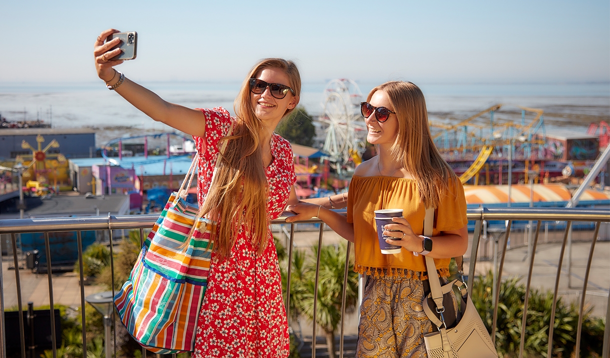 Selfie at Southend-on-Sea