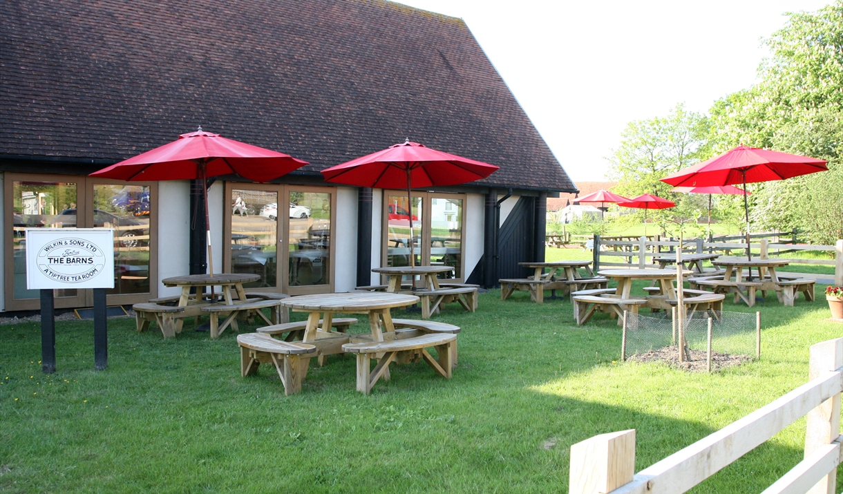 Tiptree Tea Room at The Barns at Cressing Temple Tea Room in Witham