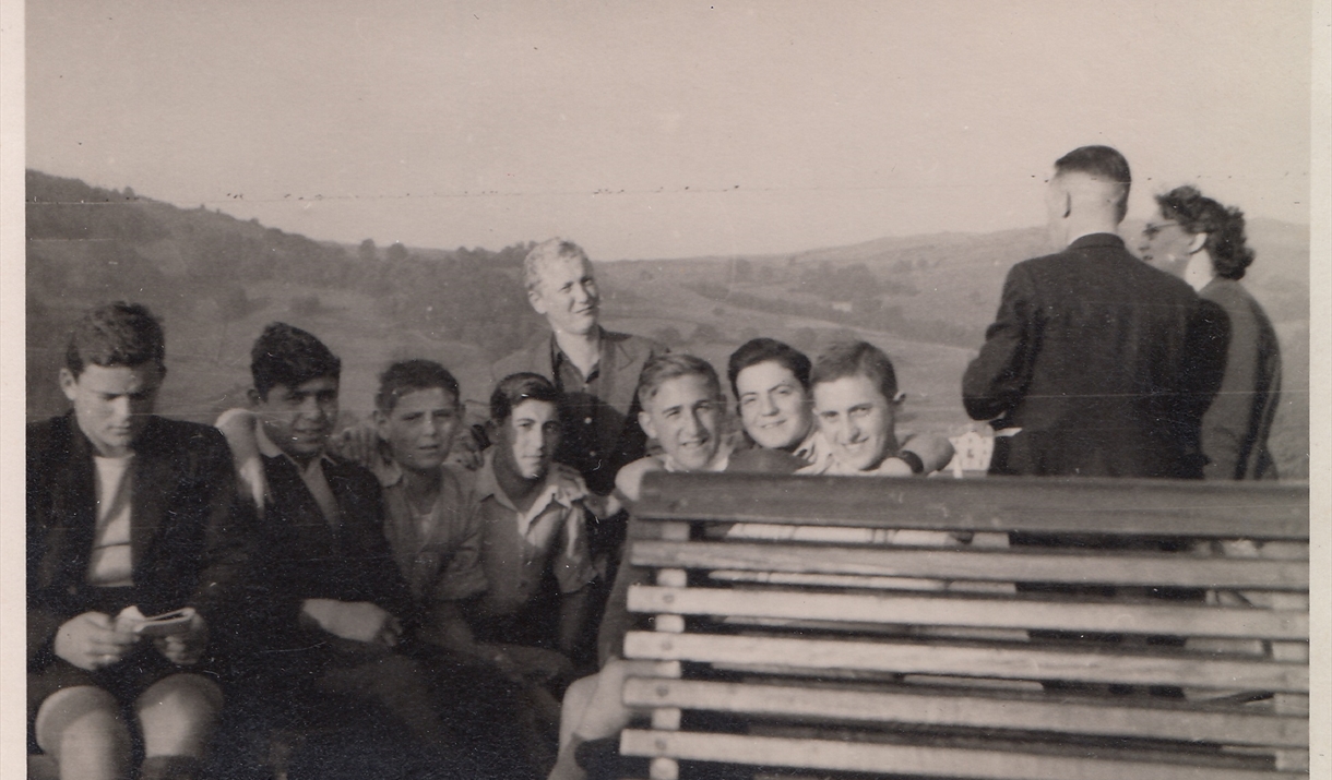 Young Holocaust survivors in the Lake District. Image courtesy of Another Space, Lake District Holocaust Project.