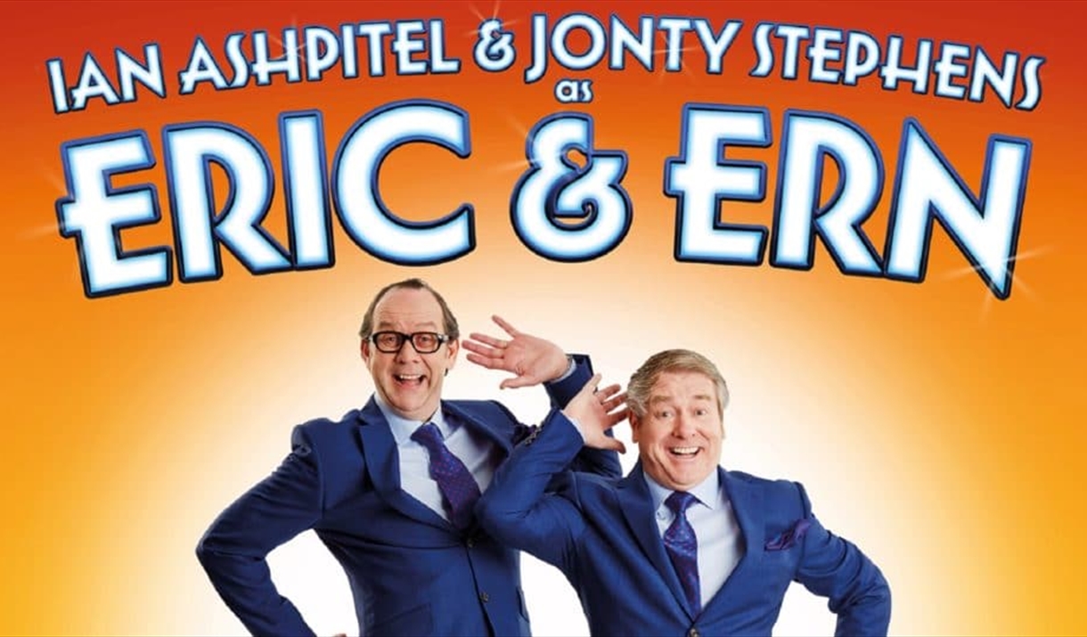 Ian Ashpitel and Jonty Stephens as Eric & Ern