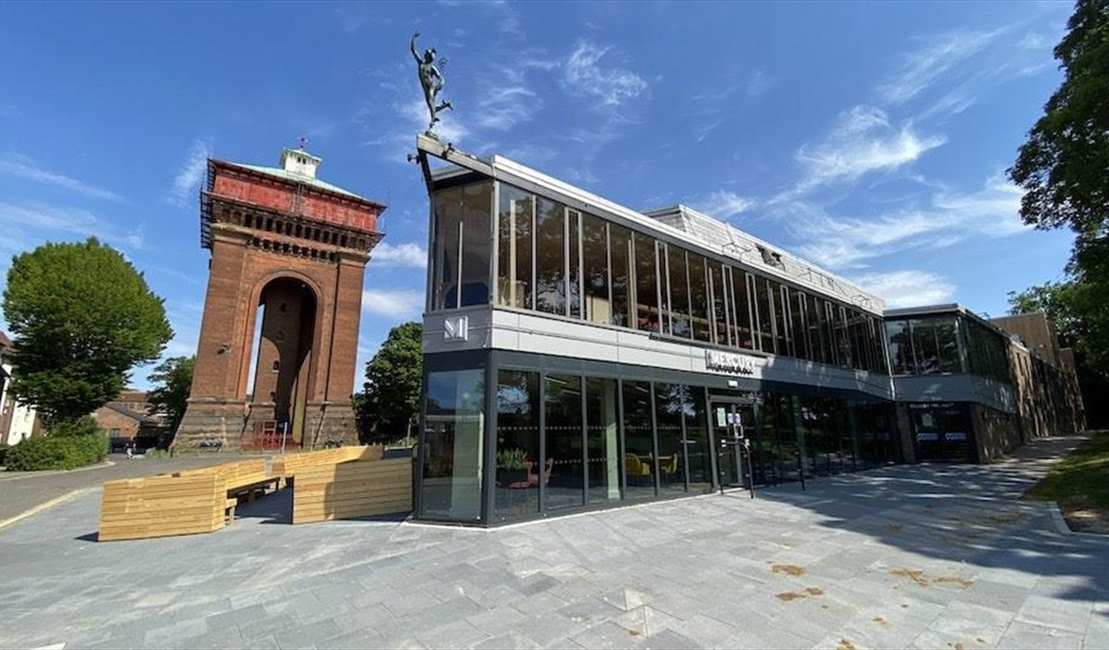 Exterior of the Mercury Theatre.