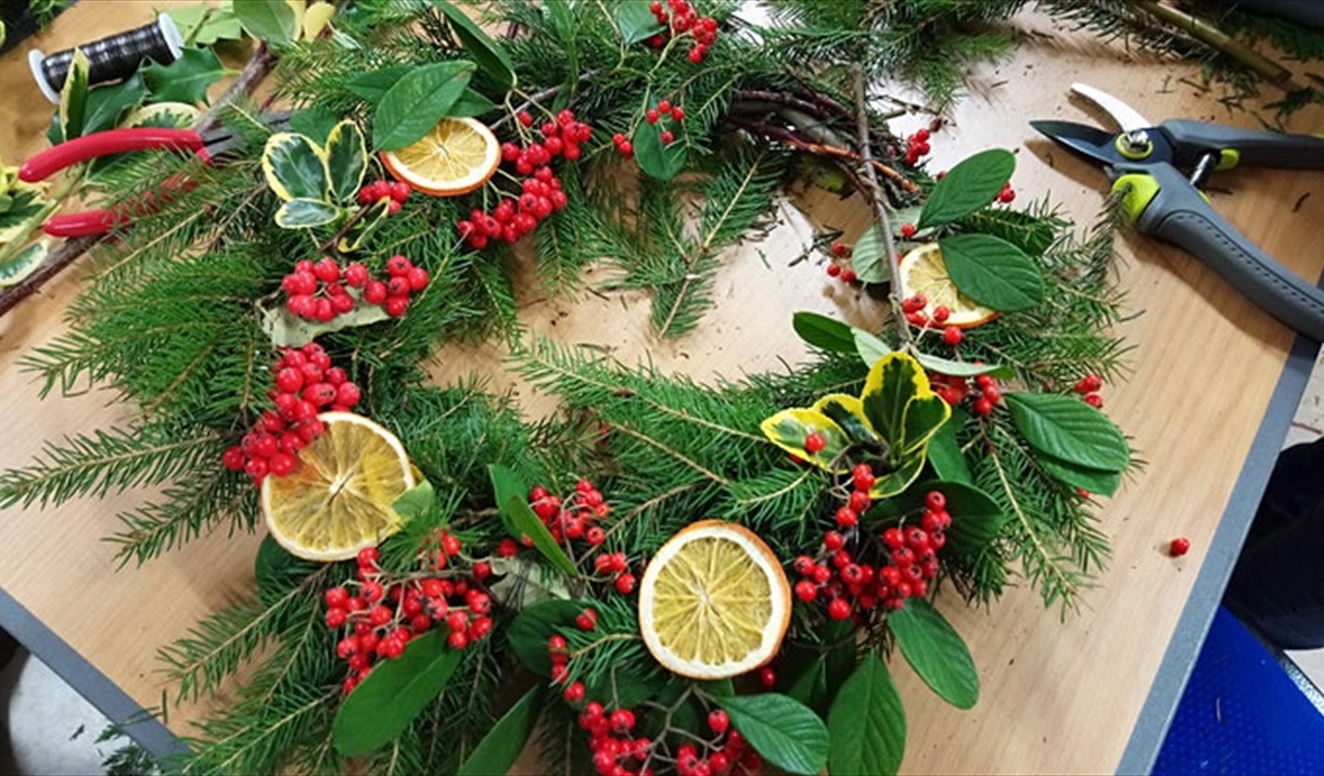 Wreath making