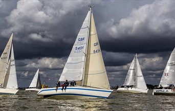 Cruiser Start at Mersea Week © Mersea Week