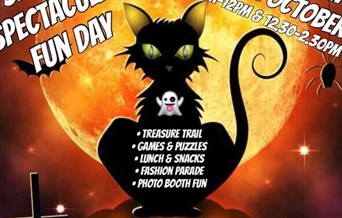 Spooky Spectacular Fun Day flyer