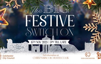 The BIG Festive Switch On Promo graphic