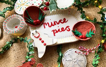 Adult 2 Day Air Dry Clay Workshop – Winter Decorations
