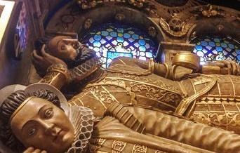 St Mary and St Lawrence tomb of Everard Monument