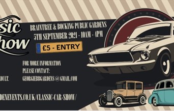 Braintree and Bocking Public Gardens, Classic Car Show