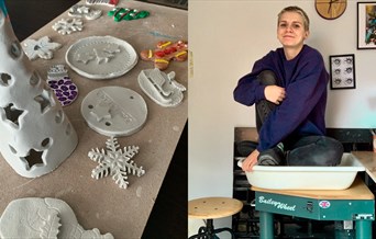 Air Dry Clay Workshop – Winter Decorations Ages 8-16