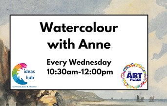 Watercolour with Anne