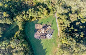 Belhus Woods aerial view