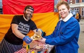Beats N Beigals at Braintree Street Market food festival