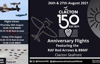 Clacton 150 Anniversary Flights