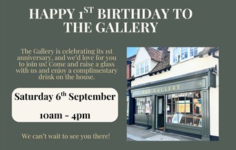 The Gallery 1 Year Anniversary