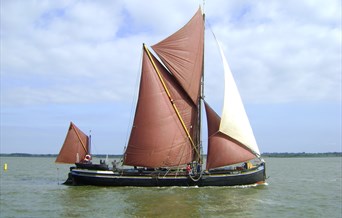 Thames Sailing Barge Centaur at sail