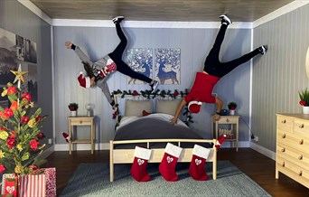 Celebrating Christmas Upside Down: A Holiday Adventure at Upside Down House