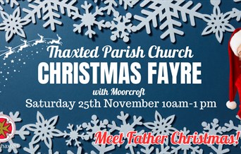 Thaxted Parish Church Christmas Fayre with Moorcroft