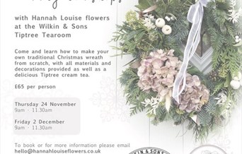 Tiptree Tea Room - Wreath Making