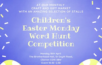 Indoor monthly Craft & Gift Market