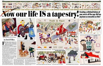 Daily Mail article about the Rochford District Heritage Tapestry