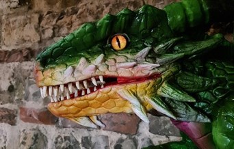 A puppet Dragon