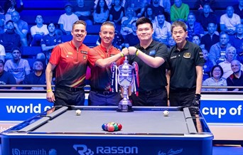 The Brentwood Centre hosted the World Cup of Pool in June 2022