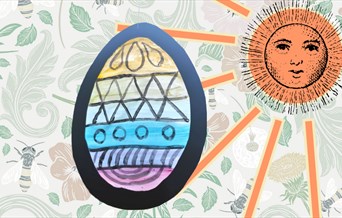 Easter Egg sun Catcher