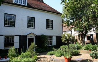 Epping Forest District Museum garden, where the workshop will take place.