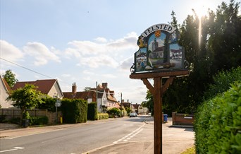 Photo of the village sign