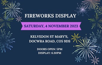 Kelvedon St Mary's Fireworks Display