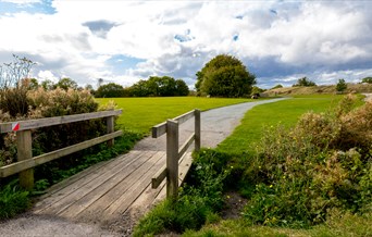 Great Notley bridge path