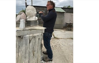 Mark Goldsworthy  stone carving