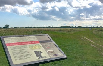 Gosbecks Archaeological Park Interpretation Board