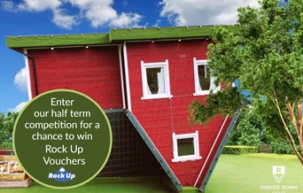 Half Term Competition at Upside Down House Lakeside