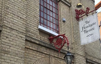 The Headgate Theatre (sign)