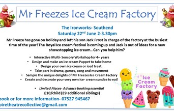 Mr Freezes Ice Cream Factory Workshop