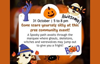 Poster for Halloween event