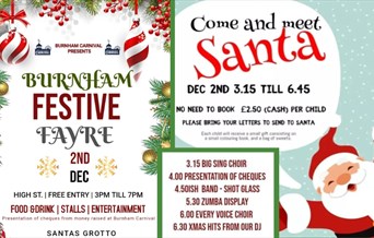 Burnham Festive Fayre poster