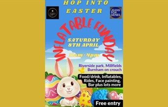 Poster for inflatable fun day